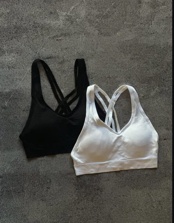 Top Espalda Cruzada Push Up