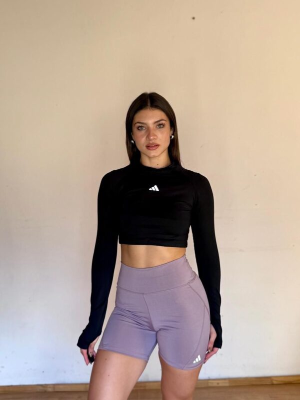 Pupera CROP-TOP MANGA LARGAS