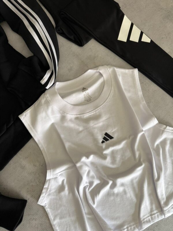 Musculosa algodón Logo 3D "AD"